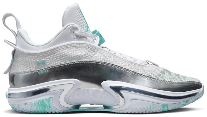 Guo Ailun x Air Jordan 36 PF Low White Hyper Jade | eBay