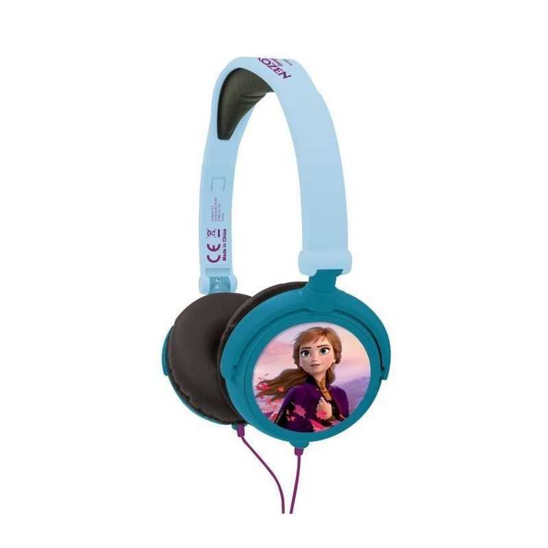 Casque enfant Reine des Neiges Lexibook avec limiteur de son pour l'école