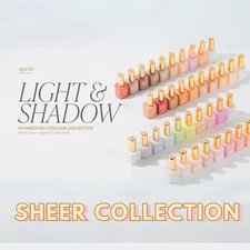 Apres Sheer Gel Couleur Nail Polish 15mL/0.5 fl oz FULL-LINE *Pick Your Colors*
