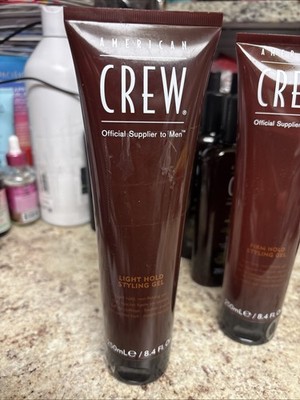 American Crew: Light Hold Styling Gel 8.4oz SMALL BUSINESS     ️