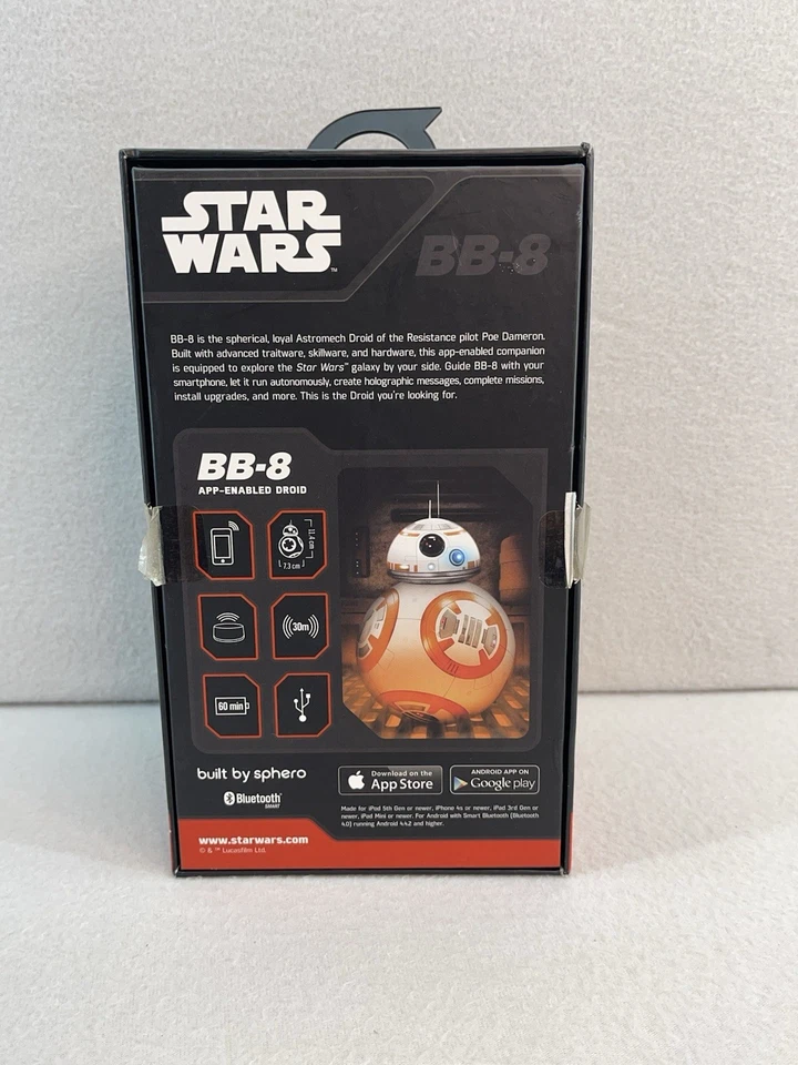 Sphero Star Wars BB-8 App Enabled Droid Model Open Box Not Tested - Image 3 of 4