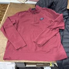 Men's L.L.Bean Comfort Stretch Pique Quarter Zip Pullover Long-Sleeve New