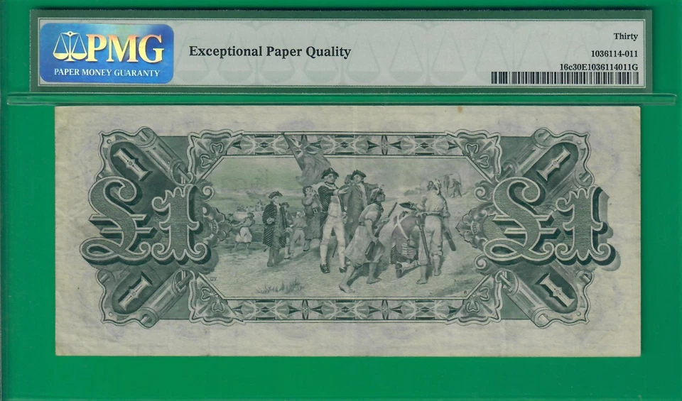 Australia pound ND(1927), P16c, PMG VF *30* w/ the coveted EPQ designation! - Image 2 of 2