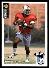 Warren Moon 1994 Collector's Choice #301 Oilers NFL READ FREE SHIP AutographDen