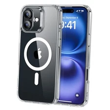  for Case (4 in 1) Set, Translucent Matte Case, Compatible iPhone 16 Clear Set