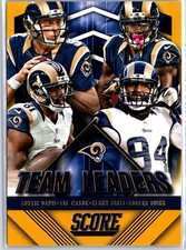 2015 Score #32 Kenny Britt / Austin Davis / Robert Quinn / Tre Mason TL Gold