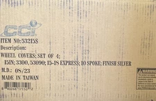 Coast To Coast IWC53215S 10 Spoke Gloss Painted 15" Wheel Cover