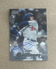 2017 Stadium Club Baseball Cody Bellinger Dodgers Rookie Autograph Card