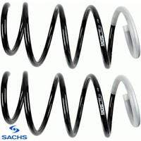 2X Fahrwerksfeder Sachs 993142 2 Federn Satz Federnsatz FüR Renault