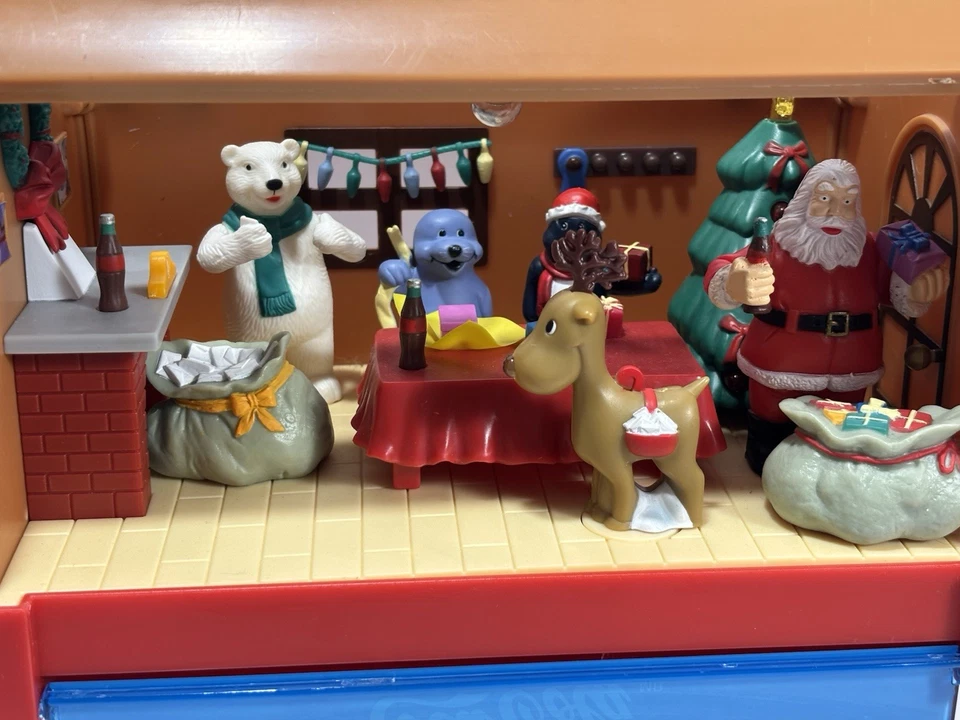 Coca-Cola Buzon DeLos Deseos Navidad Buzón Oso Polar Santa Sin Cable de Alimentación Foto 3 de 4