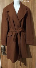 NEXT Outlet Brown Button Coat - UK 12