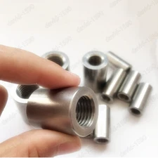 304 Stainless Steel lengthen Round Nut Standoff Spacer Pillar M3/M4/M5/M6/M8-M20