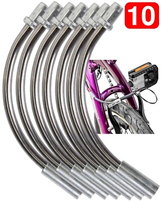 10 Stück MTB Mountainbike V Bremsnudeln Kabelführung Bogen Rohr Rohr Hülsen UK