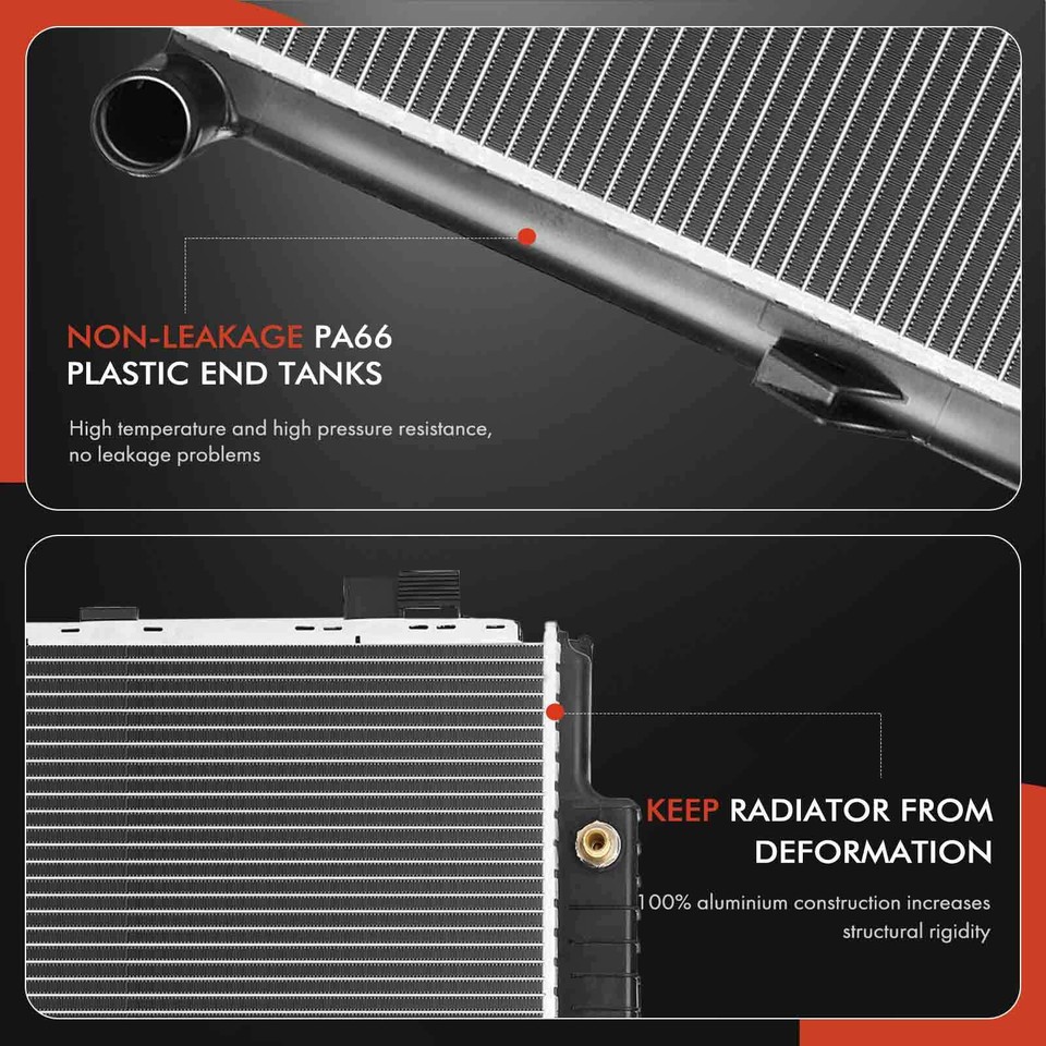 A-Premium Radiator with Trans Oil Cooler for Mercedes-Benz W210 E320 ...