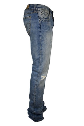 levis 571 jeans levi's da donna vita bassa gamba dritta slim fit w26 w27 w28 w29 - Picture 30 of 38