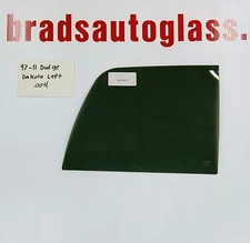 Fits 1997-2011 Dodge Dakota LEFT SIDE sliding rear window back glass slider