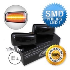 2x LED SEITENBLINKER BLINKER CITROEN BERLINGO XSARA PEUGEOT 306 406 806 SCHWARZ