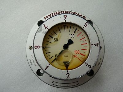 Rexroth NS 2 A1/315 - 8/1 Glyzeringefülltes Manometer Hydronorma max  max 160 ba