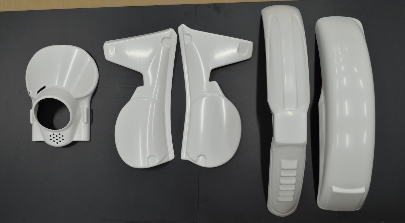 Kit plastique complet Aprilia RC 50 80 pour moto vintage 1979-1980