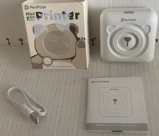 Mini Printer, A6 White