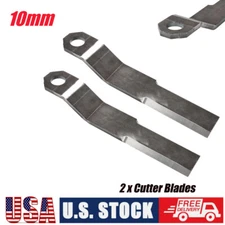 For Mower King Skid Steer Brush Hog REPLACEMENT Blades Cutter Steel - 10mm USA