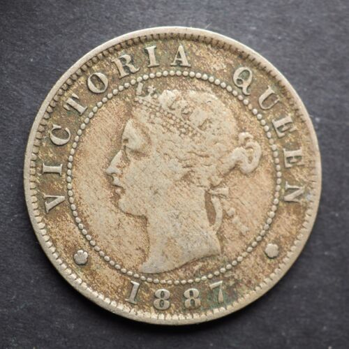 1887 Jamaica Half Penny - FREE SHIPPING! M5450