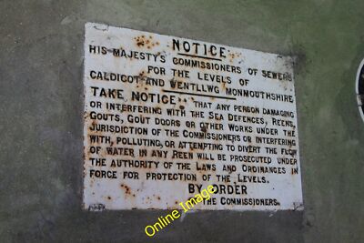 Foto 12x8 Warnung vor Reen Verstopfern ! Redwick\/ST4184 Dieses Schild erscheint auf c2012