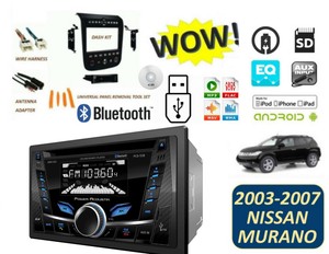 Fits NISSAN MURANO 2003-2007 BLUETOOTH STEREO KIT CD USB AUX MP3 | eBay