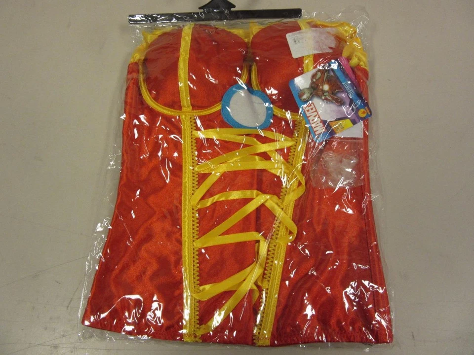 Disfraz de Rubí Para Mujer Universo Marvel Adulto Ironman Corsé Pequeño Foto 2 de 3