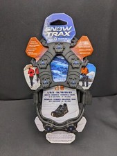 Snow Trax Snowtrax by Yaktrax Traction Gear for Shoes and Boots, L-XL, Men 8-12