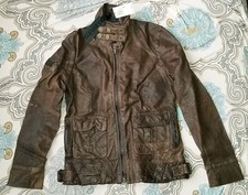 Nwt G Star Raw Womens Leather Biker Jacket Size Medium Retail $600