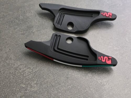 Alfa Romeo Giulietta / Mito Paddle Shift Extention TRICOLORE e logo - Imagen 6 de 6