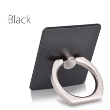 Universal 360 Rotating Finger Ring Stand Holder For Cell Phone BLACK Color
