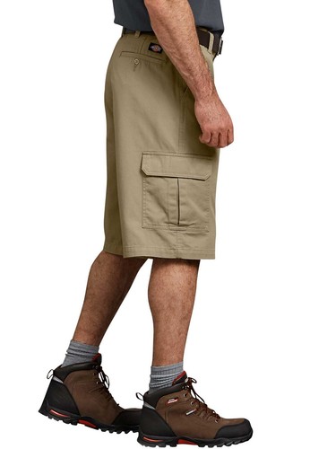 Dickies Men's 13" Loose Fit Cargo Shorts, Khaki, Size 30 - Picture 2 of 3