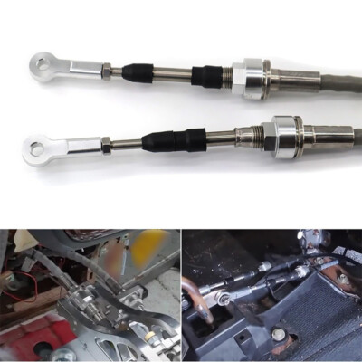 Shifter Cables Shift Linkage Kit For 02-06 RSX & K-Swap EG/EK Civic (VVorhsBell SFP002-GY-3D)
