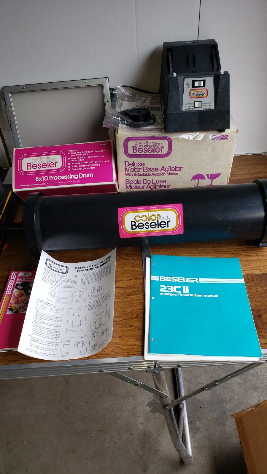 beseler 23c ii and darkroom equipment eBay