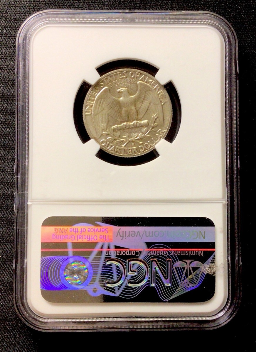 1955 D Washington Silver Quarter! NGC 64! ENN Coins | eBay