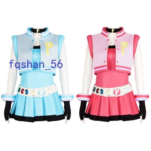 NEW Powerpuff Girls Z Blossom Bubbles Buttercup Cosplaying Costume Cartoon Cute - Picture 12 of 24