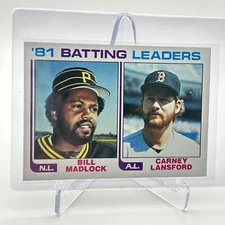 1982 Topps '81 Batting Leaders Baseball Card #161 NM-Mint FREE SHIPPING