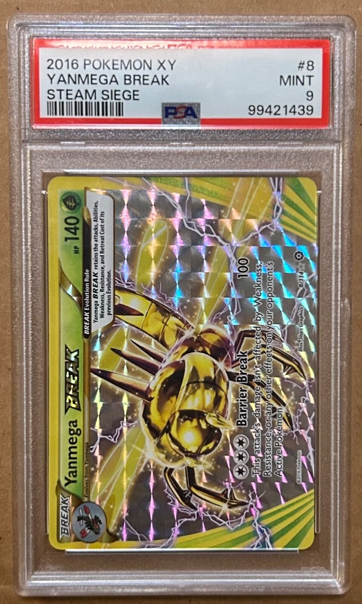 Yanmega BREAK 8/114 XY - Steam Siege Holo for sale online | eBay