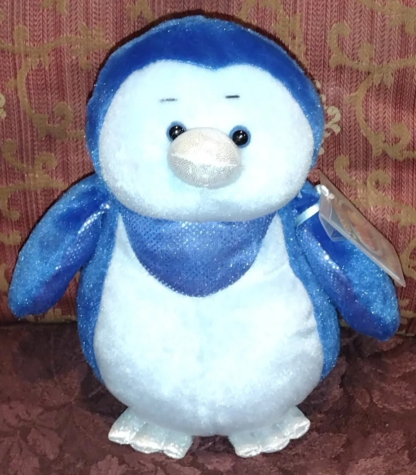 Ganz Webkinz Ice Penguin New Sealed Unused Code HM734 RARE Plush Toy Glittery U - Image 2 of 4