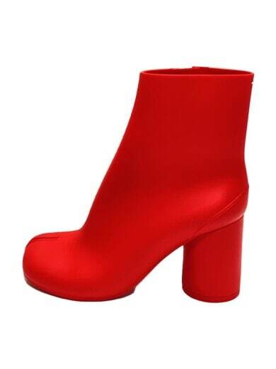 Maison Margiela Rain Boots 36 Red S38Wu0378 FRg55