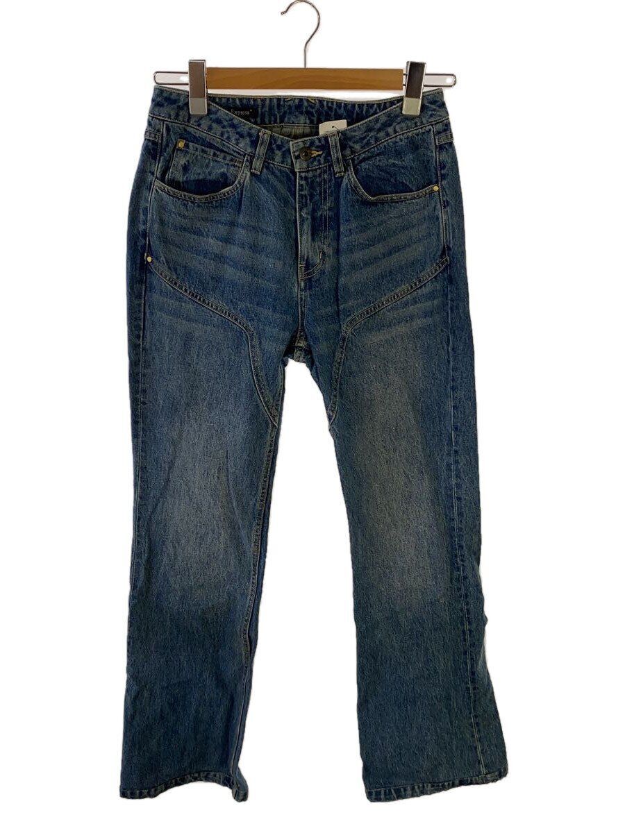 パンツ fax copy express WIDE LEG DIRTY JEANS Fax Copy Express Black Dirty Wash Jeans Fax Copy Express
