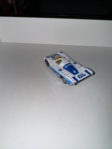 Vintage Maisto Porsche 956 Blue & White #2 Made In 1982 Near Mint 815! - Picture 3 of 8