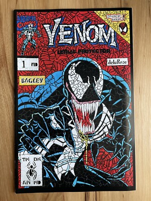Venom Lethal Protector #1 Shattered Variant  SPIDER-MAN