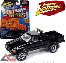 JOHNNY LIGHTNING JLSP374 1:64 1985 TOYOTA SR5 PICKUP "BACK TO THE FUTURE" BLACK