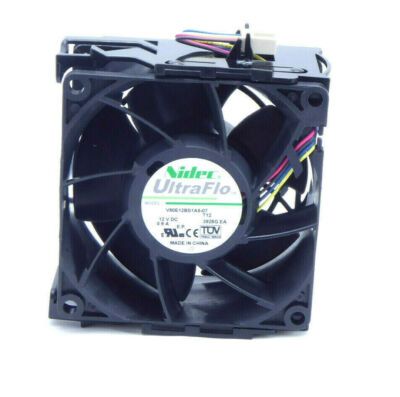 Nidec Ultraflo Kühler Lüfter 80x80mm 12V Gehäuselüfte PC Computer V80E12BS1A5-07