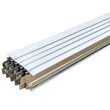 White Cross Tee Section 600mm x 24 Suspended Ceiling Grid System Component T24