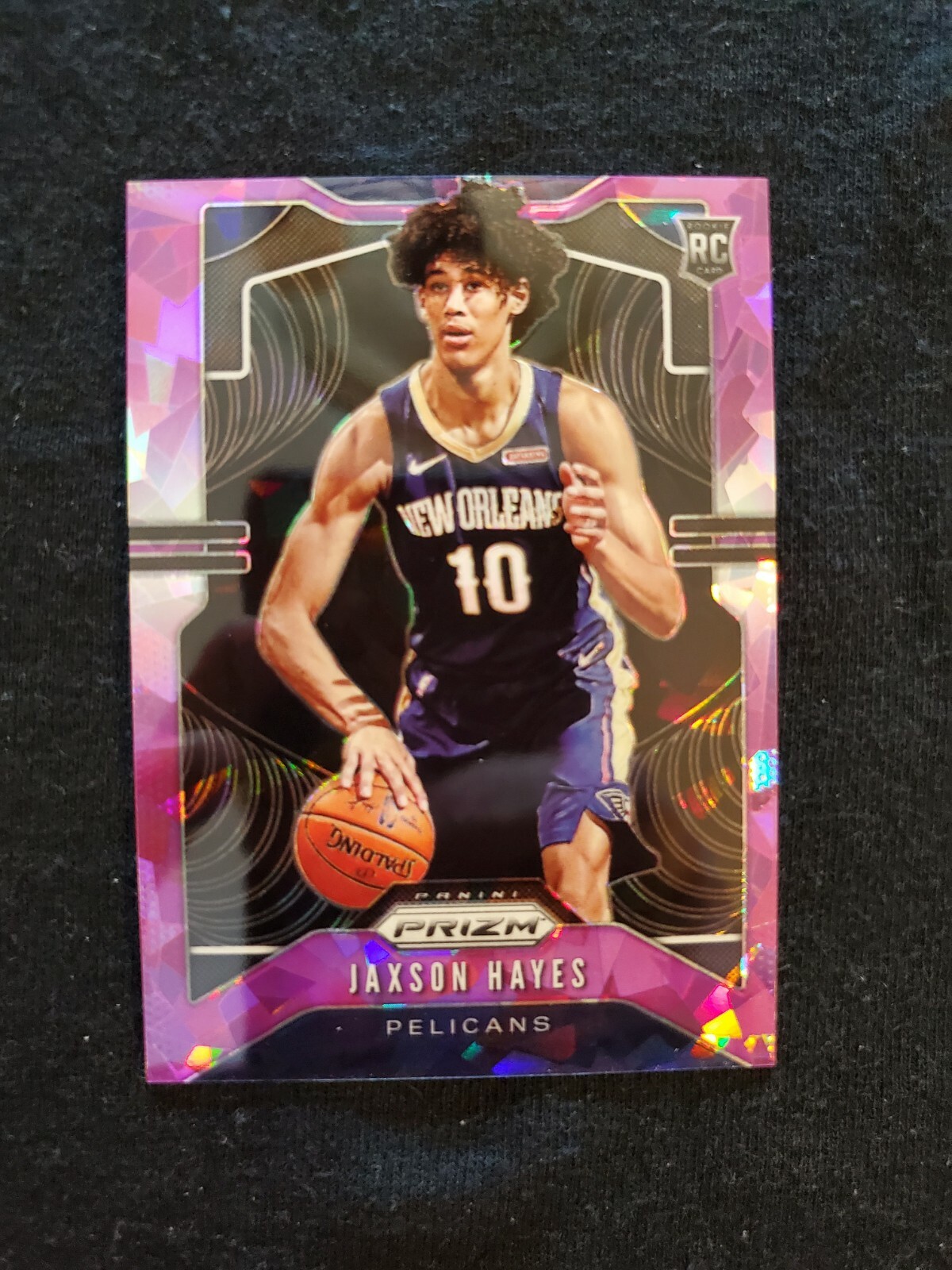 2019-20 Panini Prizm Jaxson Hayes Purple Ice 138/149 RC Pelicans INVEST rare