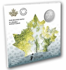 2021 Canada's Arboreal Emblem Moments to Hold Silver Coin Tree Our Beloved Maple